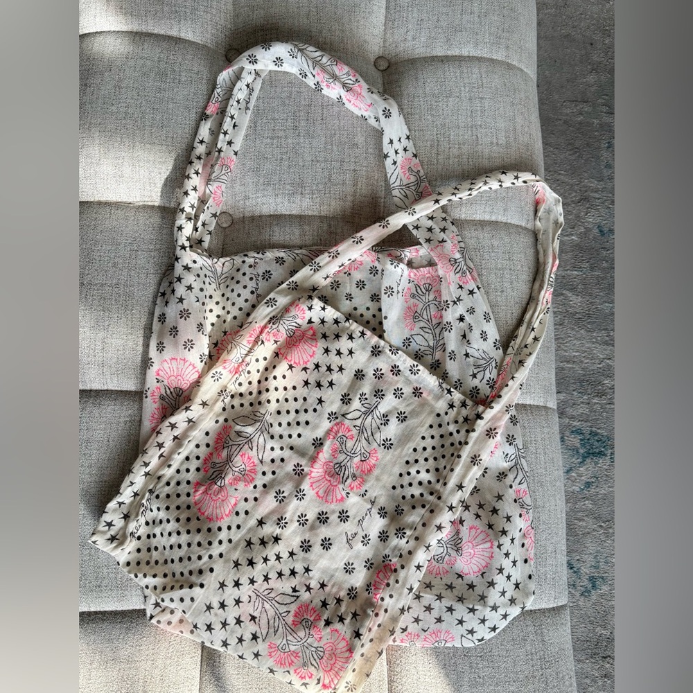 Free People Pink and White Shoulder Bags- set of 2